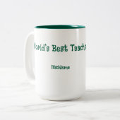 Custom Teacher Gift Mug  (Devant gauche)