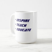Custom Teacher Gift Mug  (Devant gauche)