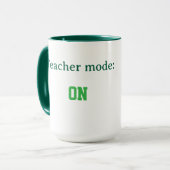 Custom Teacher Gift Mug  (Devant gauche)