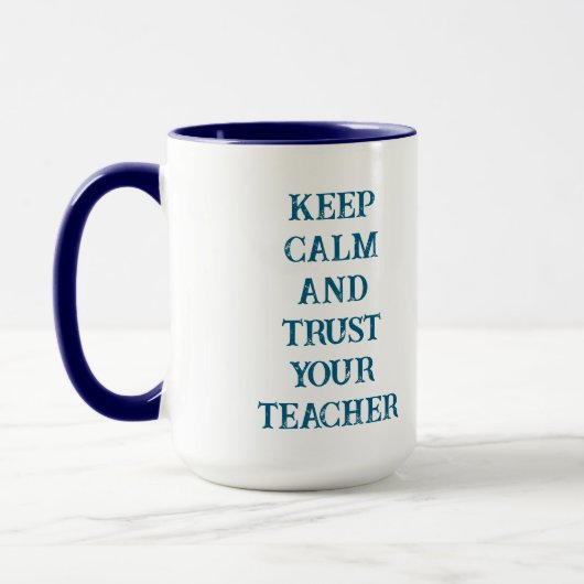Custom Teacher Gift Mug (Gauche)