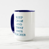 Custom Teacher Gift Mug (Devant gauche)