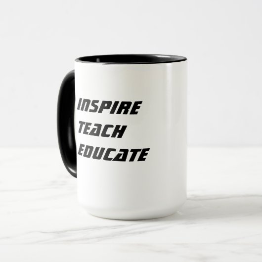 Custom Teacher Gift Mug  (Devant gauche)