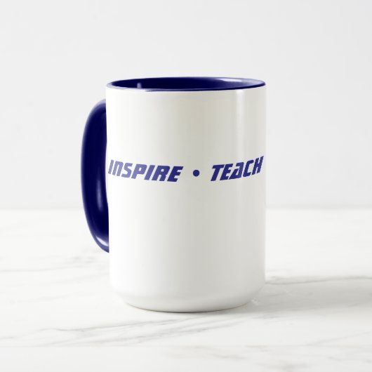 Custom Teacher Gift Mug (Devant gauche)