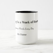 Custom Teacher Gift Mug (Centre)