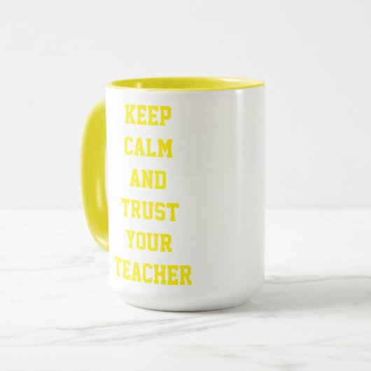 Custom Teacher Gift Mug  (Devant gauche)