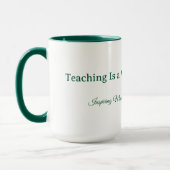 Custom Teacher Gift Mug  (Gauche)