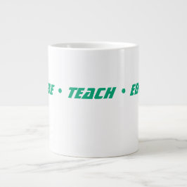 Custom Teacher Gift Mug  Extra Grote Beker