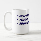 Custom Teacher Gift Mug  Koffiemok (Links)