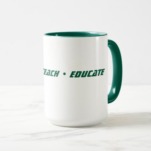 Custom Teacher Gift Mug Mok (Voorkant rechts)