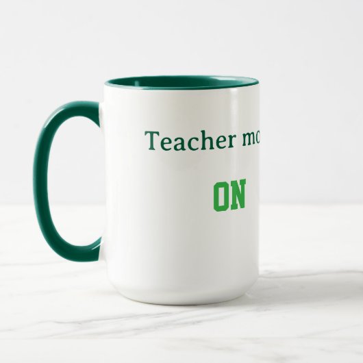Custom Teacher Gift Mug  Mok (Links)