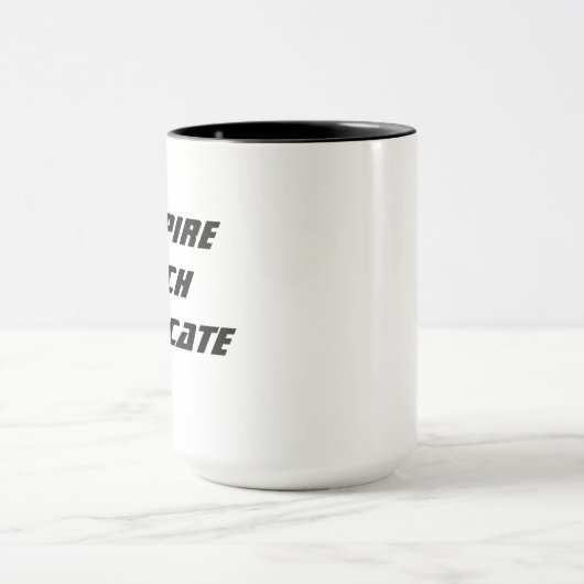 Custom Teacher Gift Mug  Mok (Midden)