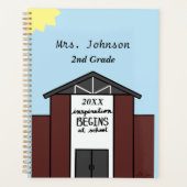 Custom Teacher Grade School House Planner (Voorkant)