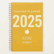 Custom Teacher Planner - Terug naar school 2025