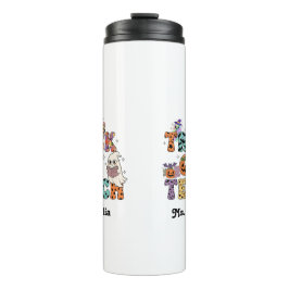 Custom Teacher Tumble, Custom Teacher Gift, Hallow Thermosbeker