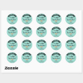 Custom Teacher Welcome Sticker - Ik ben blij dat j (Vel)