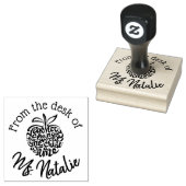 Custom Teachers Stamp! Van het bureau van... Rubberstempel (Gestempeld)