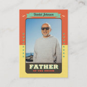 Custom Team Groom Kaarten Groomsmen Trading Kaarte Contactkaartje (Voorkant)