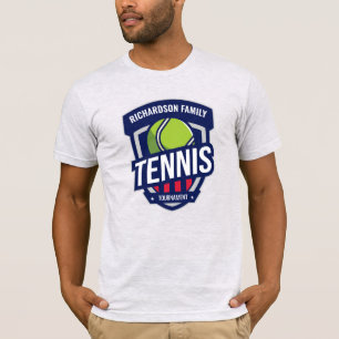 Custom Tennis Logo T-shirt