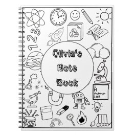 Custom terug naar school notitieboek