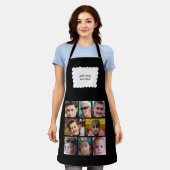 Custom text 8 photos white black schort (Gedragen)