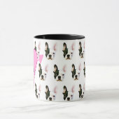 Custom Text Best Frenchie Mom  Coffee Mug Mok (Midden)