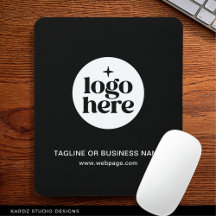 Custom Text Black Business Company Logo
