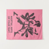 Custom Text & Color Martial Arts Wandkleed (Voorkant (horizontaal))