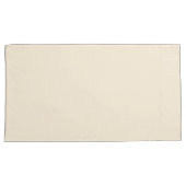 Custom Text CreamPillowcases – Personalized Match Kussensloop (Voorkant-Rechts)