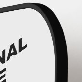 Custom Text Drone Pickleball Paddle (Links Detail)