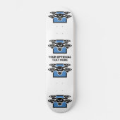 Custom Text Drone Skateboard (Voorkant)
