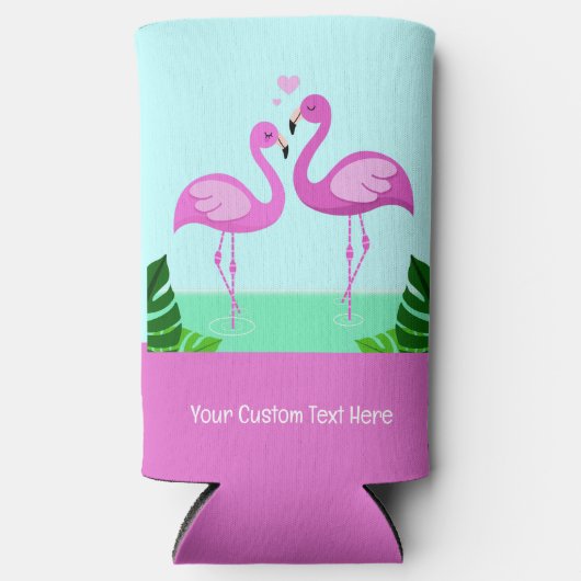 Custom Text Flamingo Love (Voorkant)