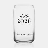 Custom Text Hello 2026 New Years Eve Party (Recto)