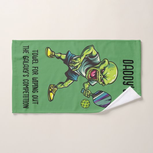 Custom text Intergalactic Sweat Protocol: Activate Handdoek (Handdoek)