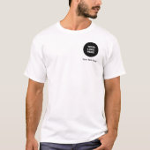Custom Text & Logo T-Shirt (Devant)