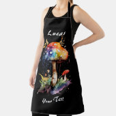 Custom Text Mushroom Lover Schort (Insitu)