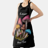 Custom Text Mushroom Lover Schort (Insitu)