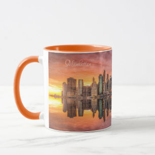 Custom Text New York City Skyline Mok