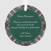 🎾🎄Custom text,  Padel Powered Christmas (dos)