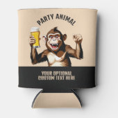 Custom Text Party Animal Blikjeskoeler (Voorkant)