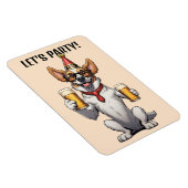 Custom Text Party Animal Magneet (Rechterzijde)