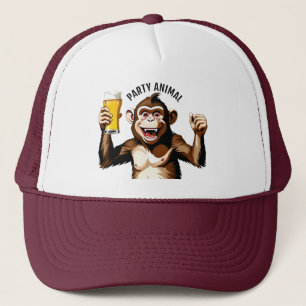 Custom Text Party Animal Trucker Pet