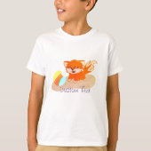 Custom Text Summer Time Toys T-Shirt (Voorkant)