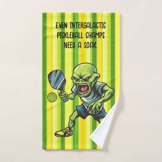 Custom text Sweat Like a Martian Handdoek (Handdoek)