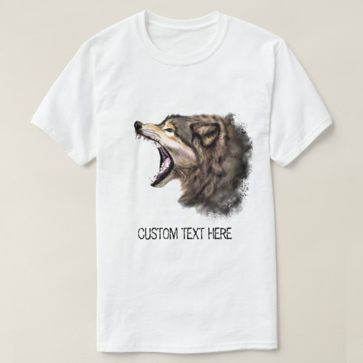 Custom Text T-shirt (Design devant)