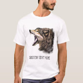 Custom Text T-shirt (Devant)