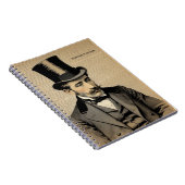 CUSTOM TEXT : The Gentleman | Notebook Journal (Côté Droit)