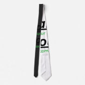 Custom Text & Upload Your Photo Personalized Stropdas (Achterkant)