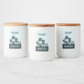 Custom Text Water Polo Voedselcontainer Etiket (Flessen)