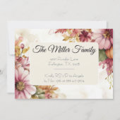 Custom Thanksgiving Dinner Pumpkin Invitation (Dos)