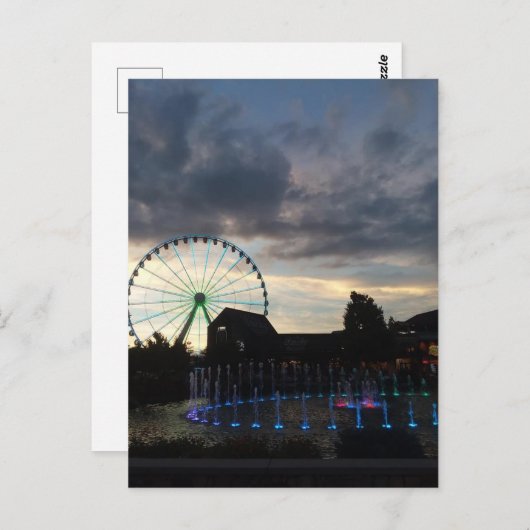 Custom The Island in Pigeon Forge Cartes postales (Devant / Derrière)